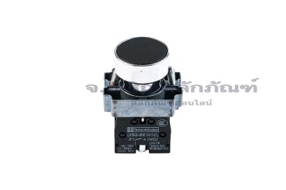 [E] สวิตช์ปุ่มกด ปกติเปิด รุ่น XB2-BA21 ปุ่มสีดำ